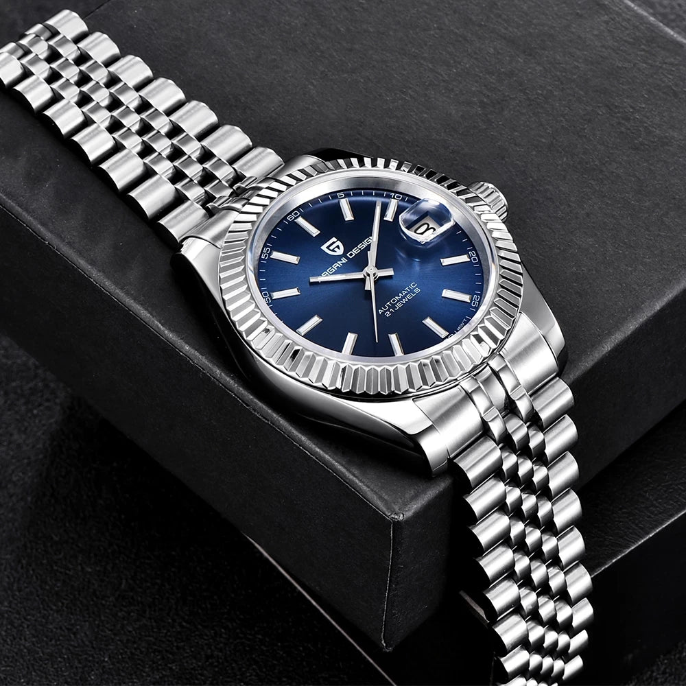 2025 New PAGANI DESIGN DD40 Two Tone Men Watches Mechanical Top Brand Luxury Automatic Watch Men 100M Waterproof Watches For Men