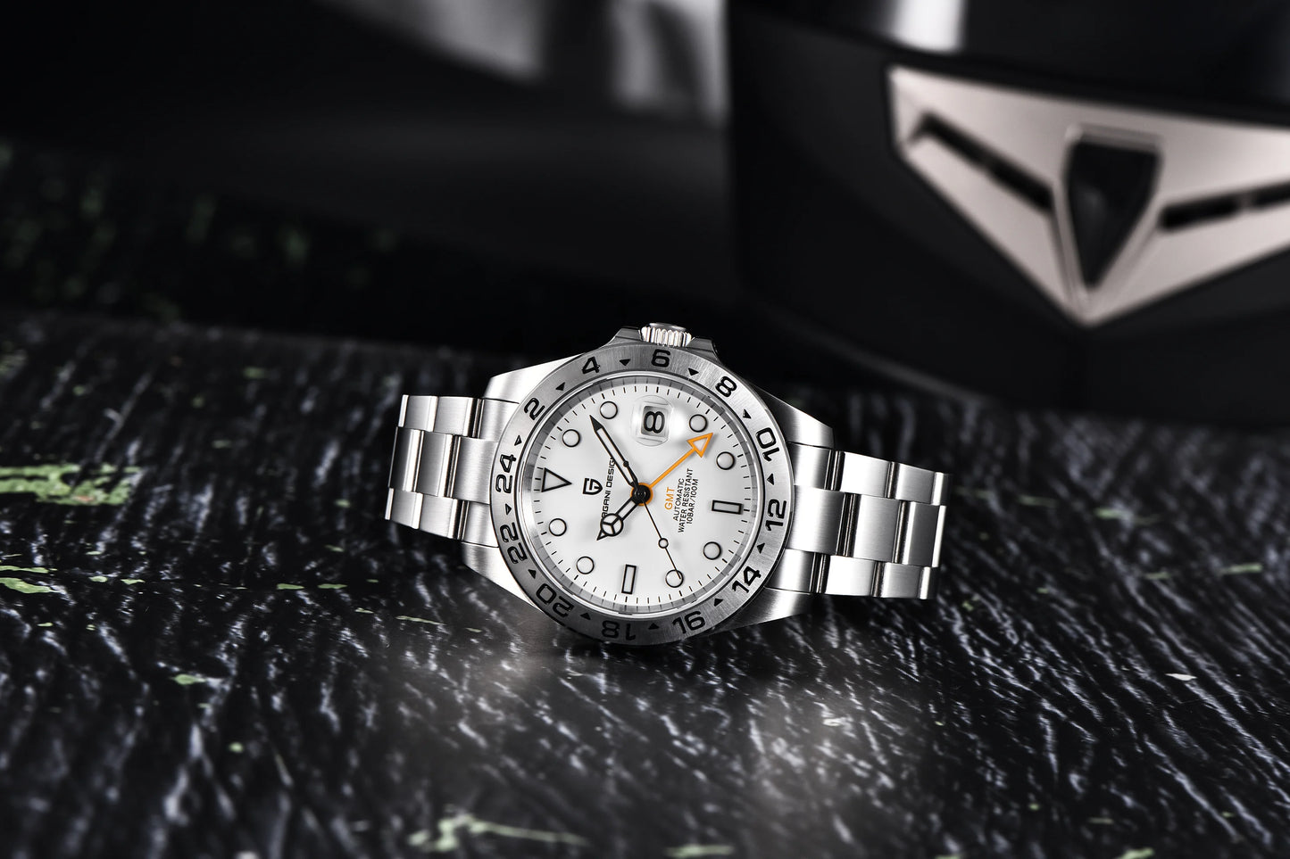 2024 PAGANI Design New Men's Automatic Mechanical Watches GMT Watch 42mm Sapphire Stainless Steel Waterproof Watch Reloj Hombre