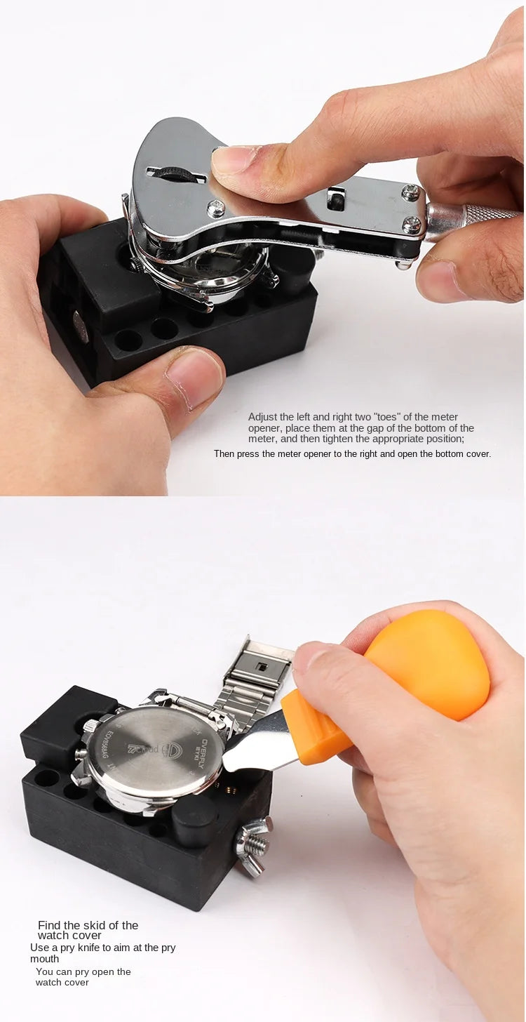 Tools For Repairing Watches Watch Maintenance Adjusting Watch Straps Replacing Batteries 147 Parts Disassembly And Installation