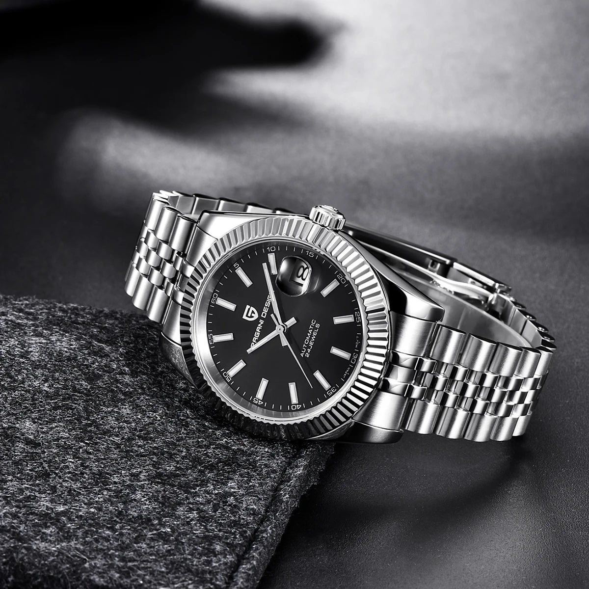 PAGANI DESIGN 2024 New PD-1645 Men's Mechanical Watch Top Brand Luxury Automatic100M Waterproof Stainless Steel Men's Watch