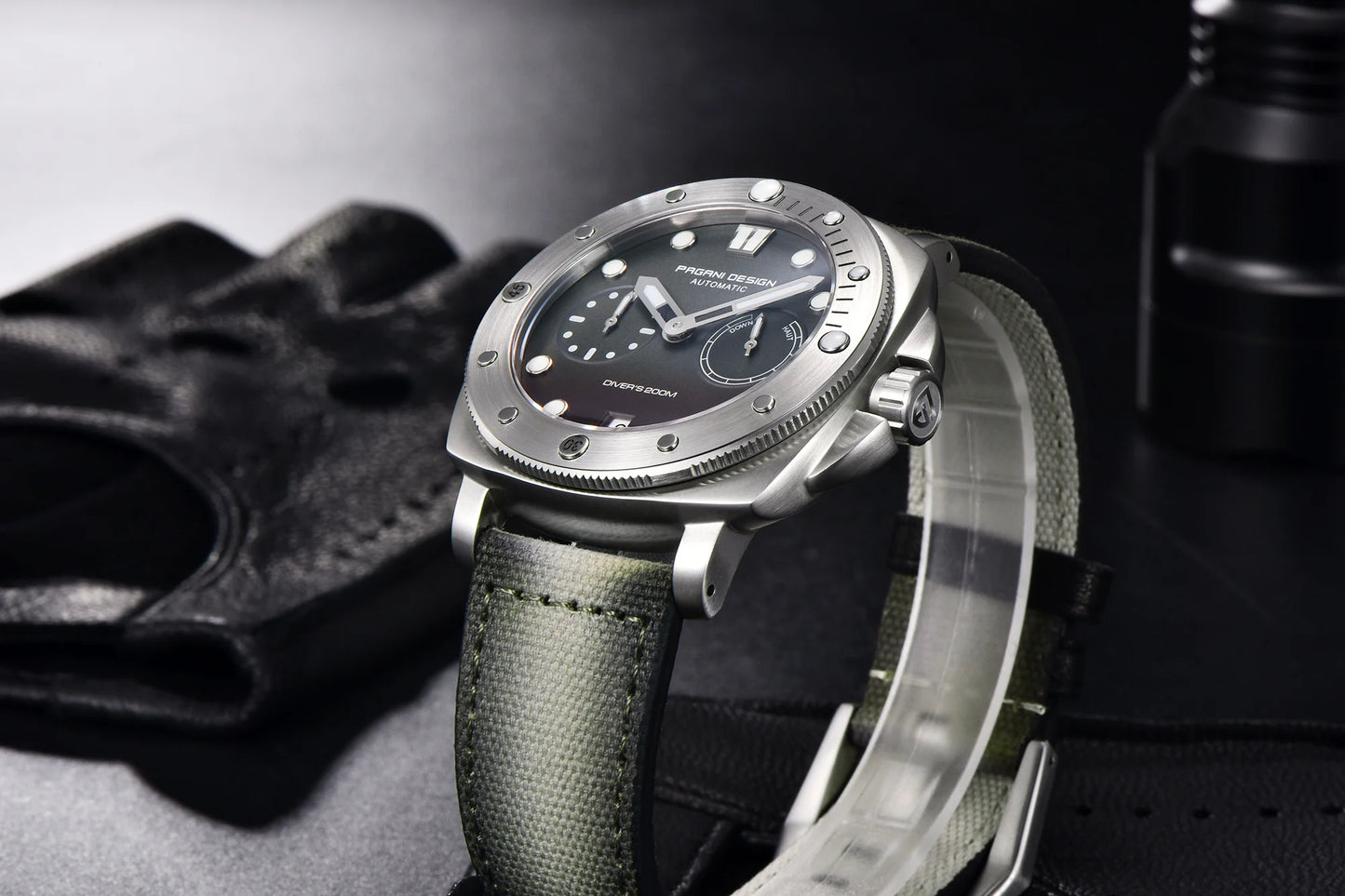 2023 PAGANI DESIGN New Men Mechanical Watch Luxury Sapphire Glass Automatic Watch 200M Waterproof Stainless Steel Watch for Men