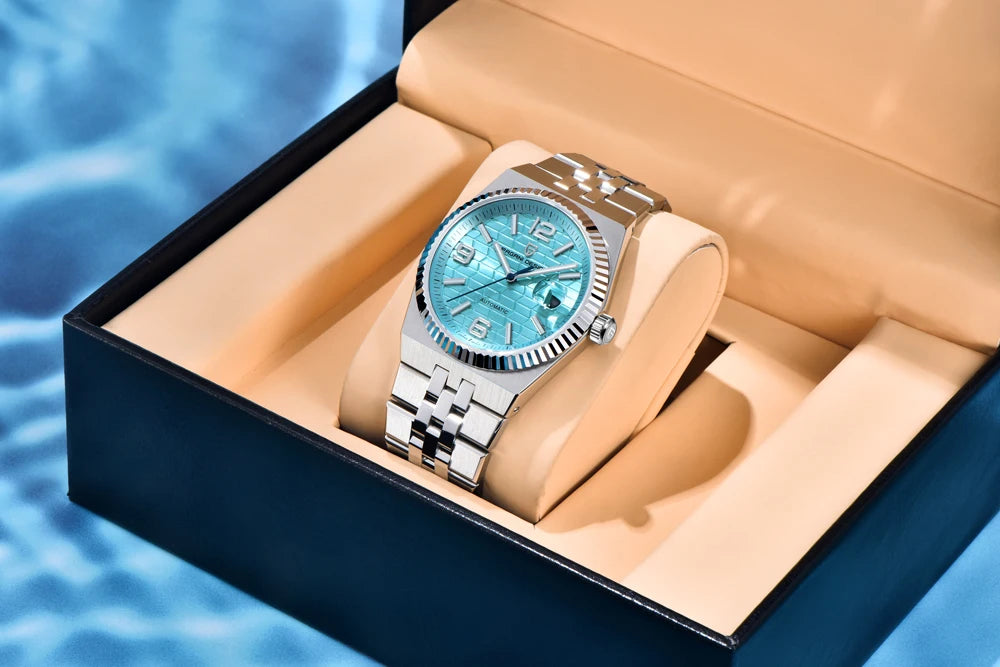 2025 New PAGANI DESIGN Luxury Men's Automatic Watch Stainless Steel Mechanical Waterproof Wrist Watch for Men Sapphire Glass