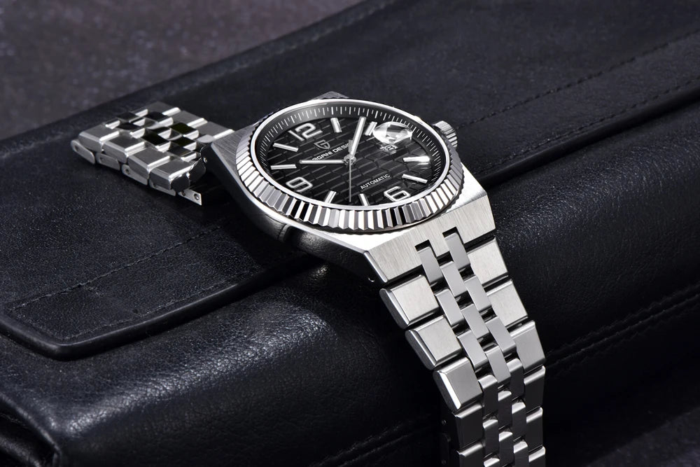 2025 New PAGANI DESIGN Luxury Men's Automatic Watch Stainless Steel Mechanical Waterproof Wrist Watch for Men Sapphire Glass