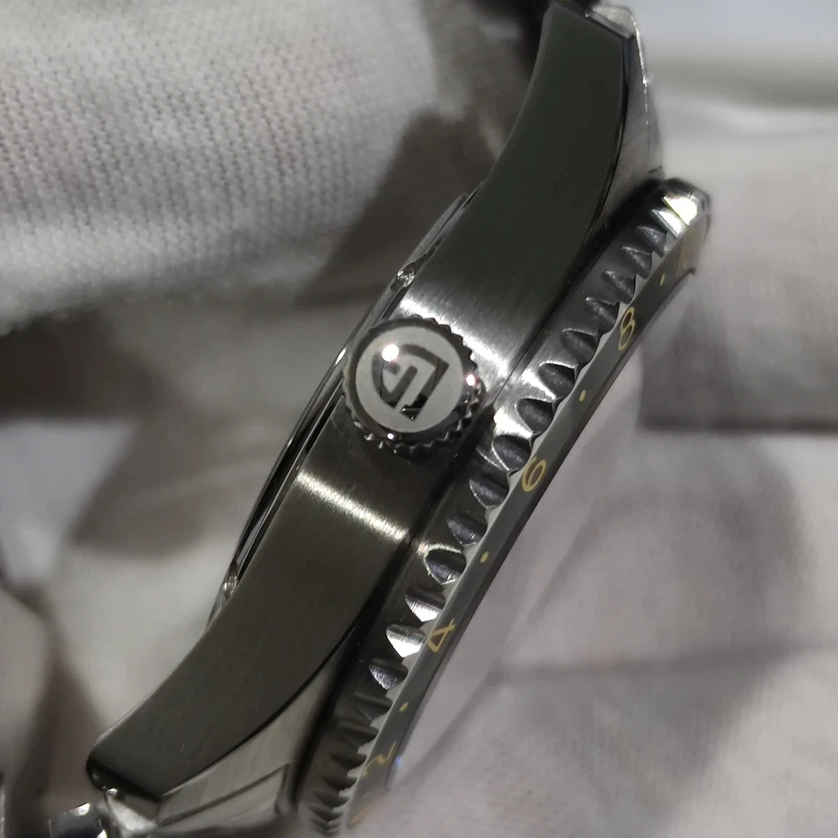 2025 New PAGANI DESIGN NH34 GMT Men's Automatic Mechanical Watch Stainless Steel Sapphire 20Bar Diving reloj hombre PD1784