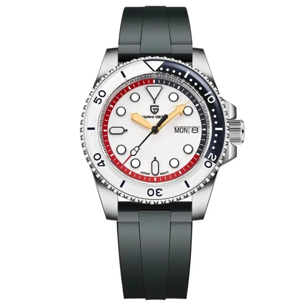 PAGANI DESIGN 2024 New Men Mechanical Wristwatches Luxury Automatic Watches Week Date NH36 100M Waterproof Reloj Hombre PD1726