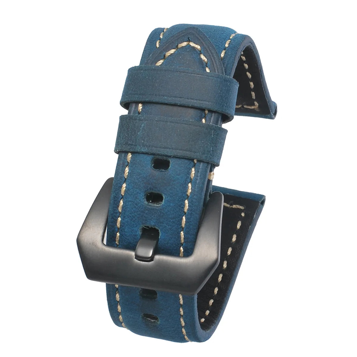 Leather Straps For Panerai Watch Accessories Men's Strap 20mm 22mm 24mm Watch Bands Cowhide Replacement Bracelet