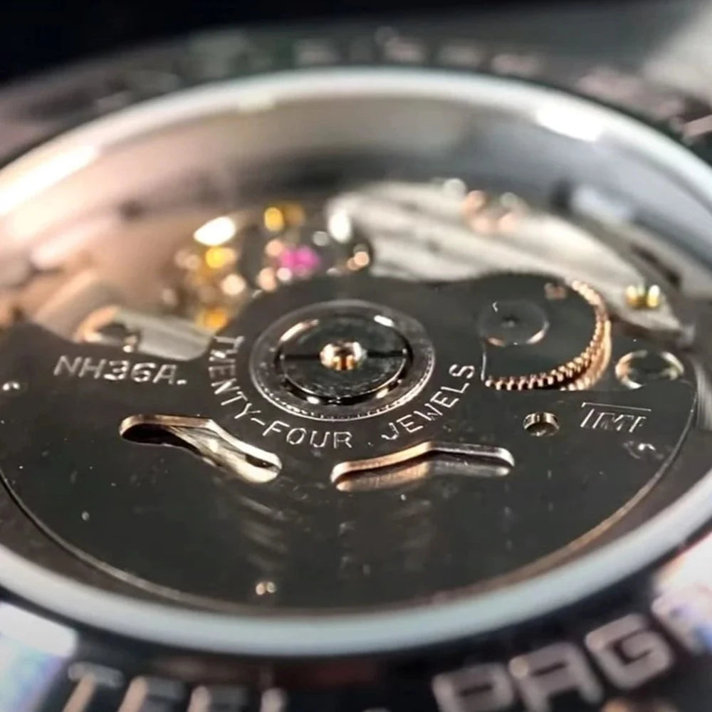 PAGANI DESIGN 2024 New Men Mechanical Wristwatches Luxury Automatic Watches Week Date NH36 100M Waterproof Reloj Hombre PD1726