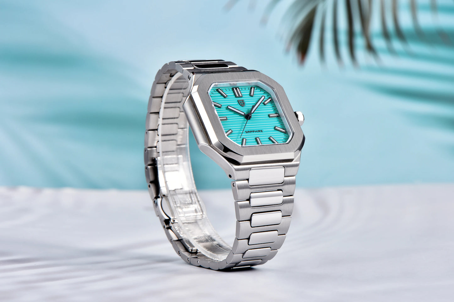 PAGANI DESIGN 2025 watch men's luxury retro quartz men's watch stainless steel sapphire crystal TMI VH31 movement 50m waterproof