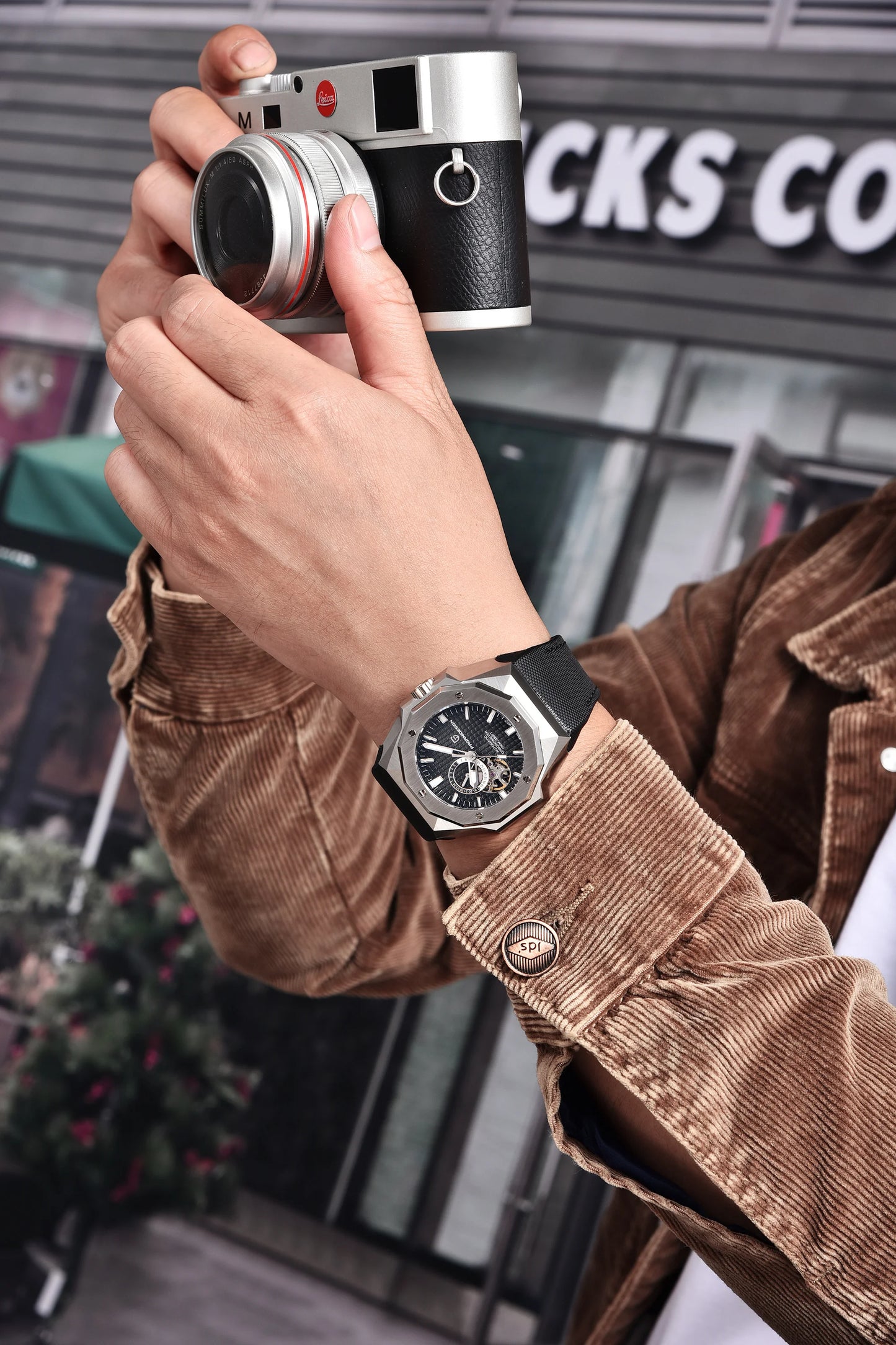 2024 New PAGANI DESIGN Automatic Watch For Men Mechanical Wristwatch NH39A Movt Stainless Steel Sapphire Glass Waterproof Clock