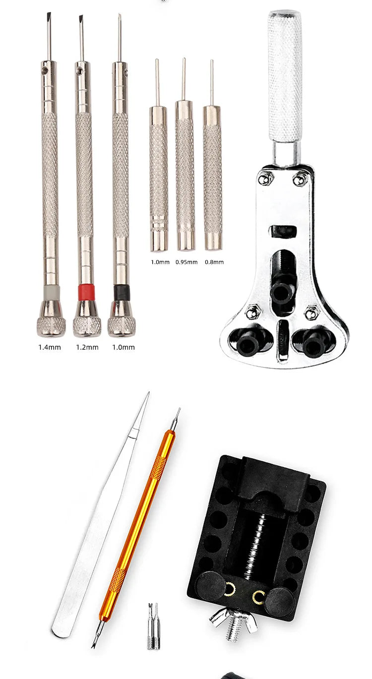Tools For Repairing Watches Watch Maintenance Adjusting Watch Straps Replacing Batteries 147 Parts Disassembly And Installation