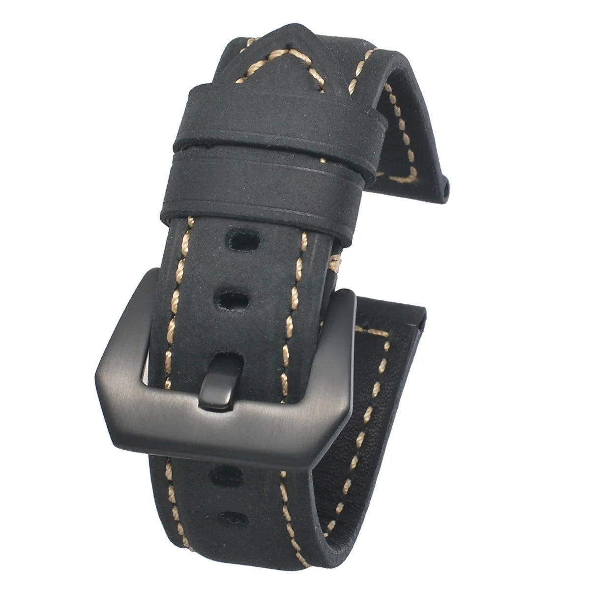 Leather Straps For Panerai Watch Accessories Men's Strap 20mm 22mm 24mm Watch Bands Cowhide Replacement Bracelet