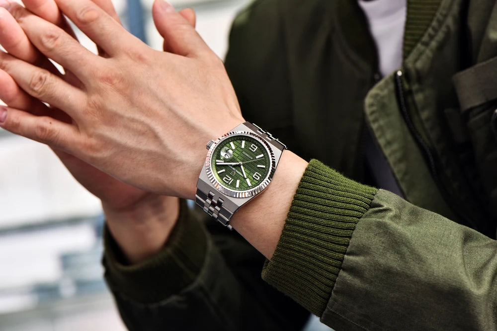 2025 New PAGANI DESIGN Luxury Men's Automatic Watch Stainless Steel Mechanical Waterproof Wrist Watch for Men Sapphire Glass