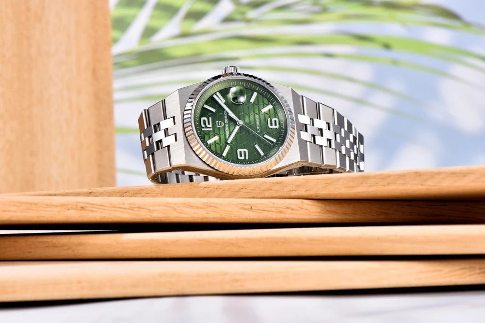 2025 New PAGANI DESIGN Luxury Men's Automatic Watch Stainless Steel Mechanical Waterproof Wrist Watch for Men Sapphire Glass