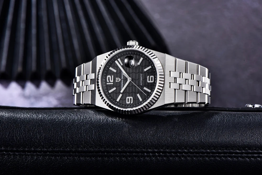 2025 New PAGANI DESIGN Luxury Men's Automatic Watch Stainless Steel Mechanical Waterproof Wrist Watch for Men Sapphire Glass
