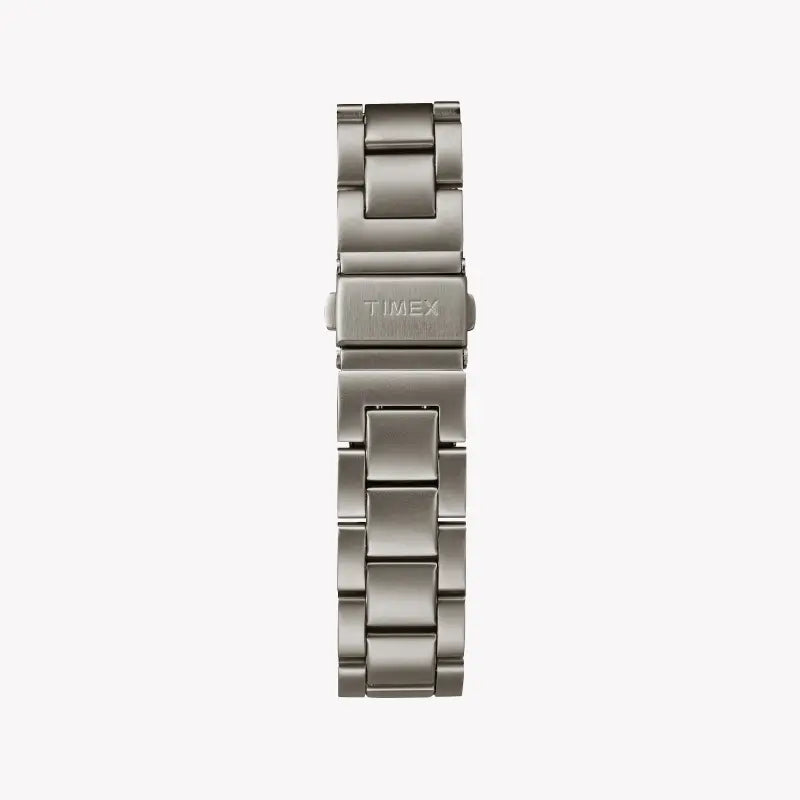 Timex Men's Gray Stainless Steel Watch, Black Dial | TW2R47700-2