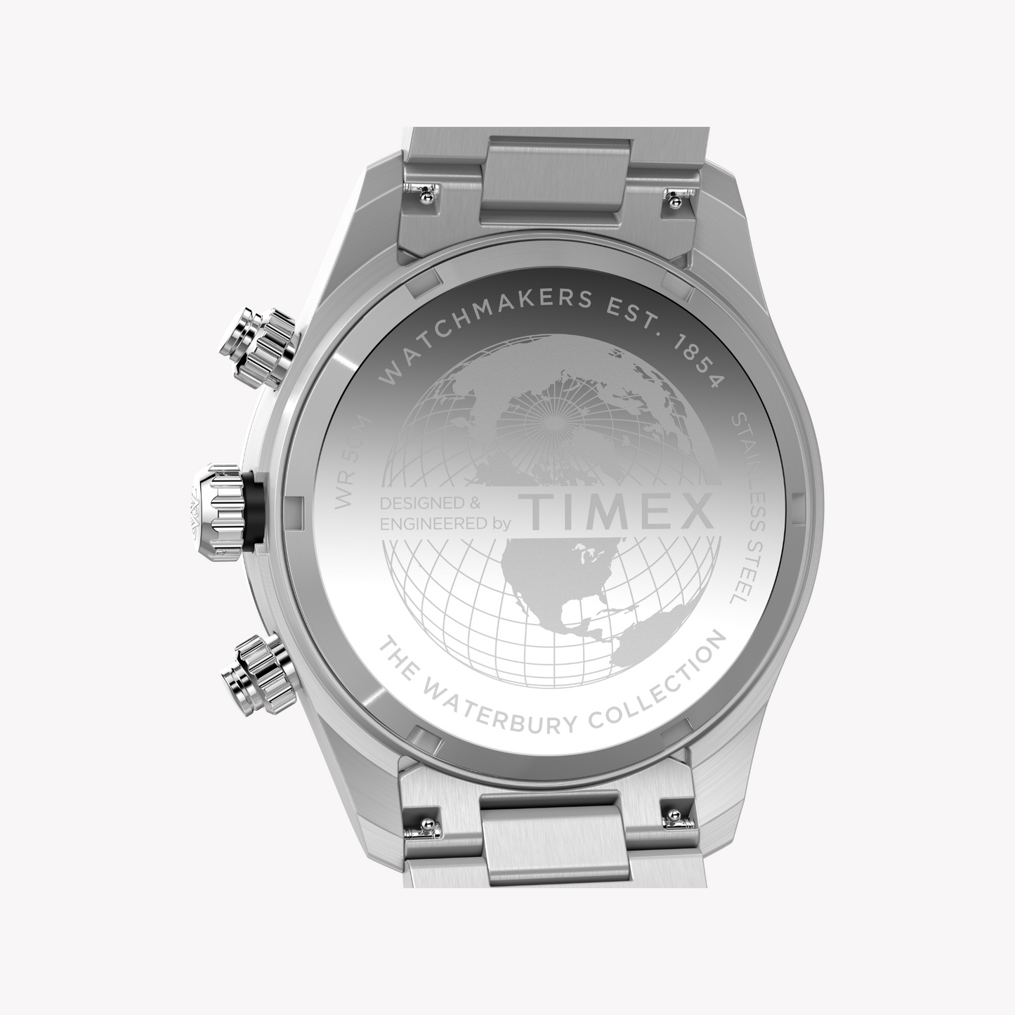 Timex Men's Silver Watch, Stainless Steel | TW2Y19200-4