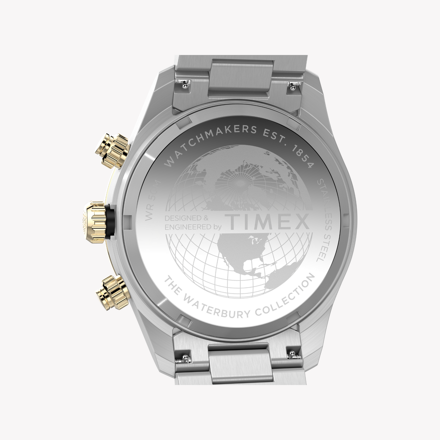 Timex Men's Silver Stainless Steel Watch | TW2Y24000-4