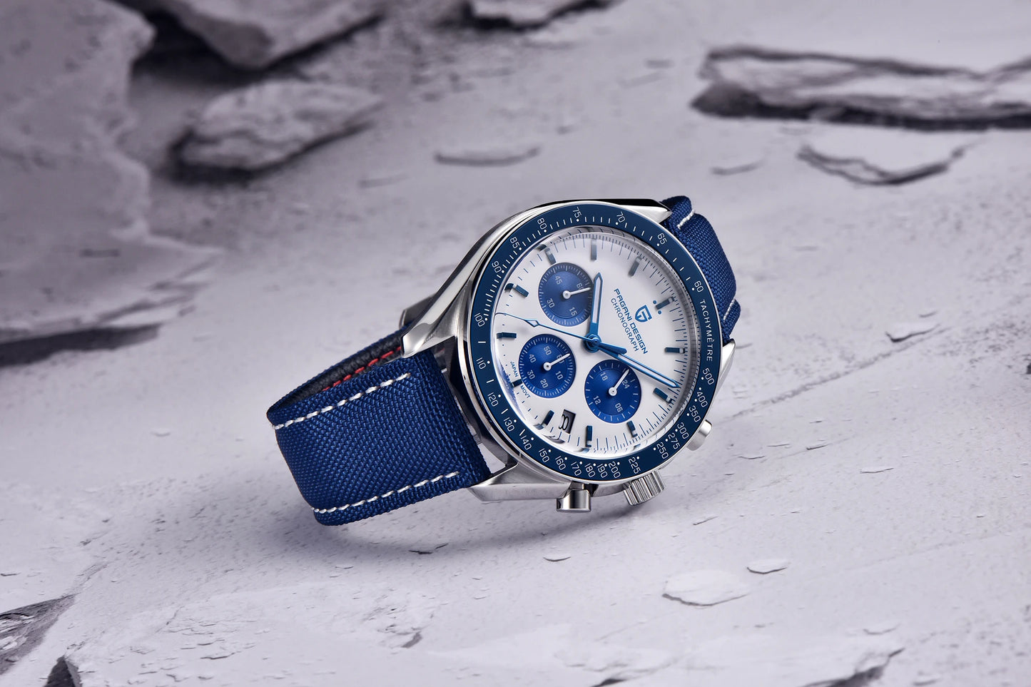 PAGANI DESIGN 2025 New AK Project Men's Watches Luxury Quartz Wrist Watch For Men AR Sapphire Speed Chronograph Automatic Date