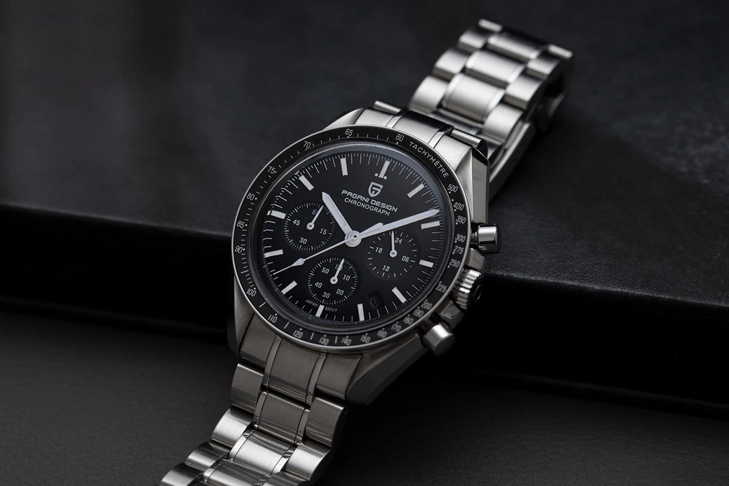 PAGANI DESIGN 2025 New AK Project Men's Watches Luxury Quartz Wrist Watch For Men AR Sapphire Speed Chronograph Automatic Date