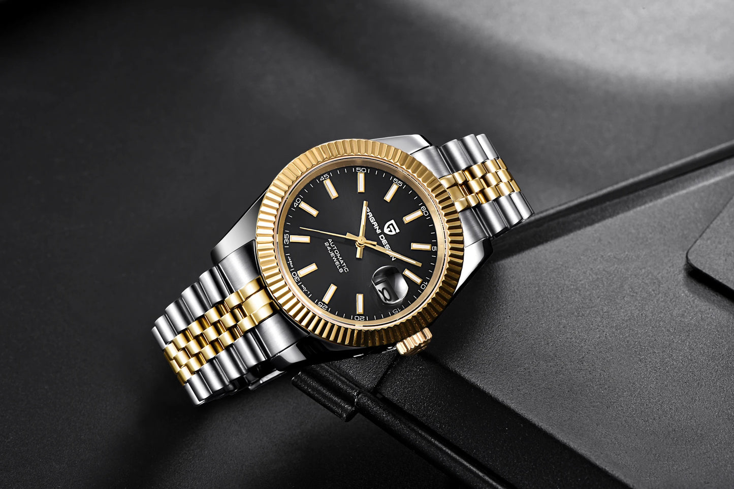 2025 New PAGANI DESIGN DD40 Two Tone Men Watches Mechanical Top Brand Luxury Automatic Watch Men 100M Waterproof Watches For Men