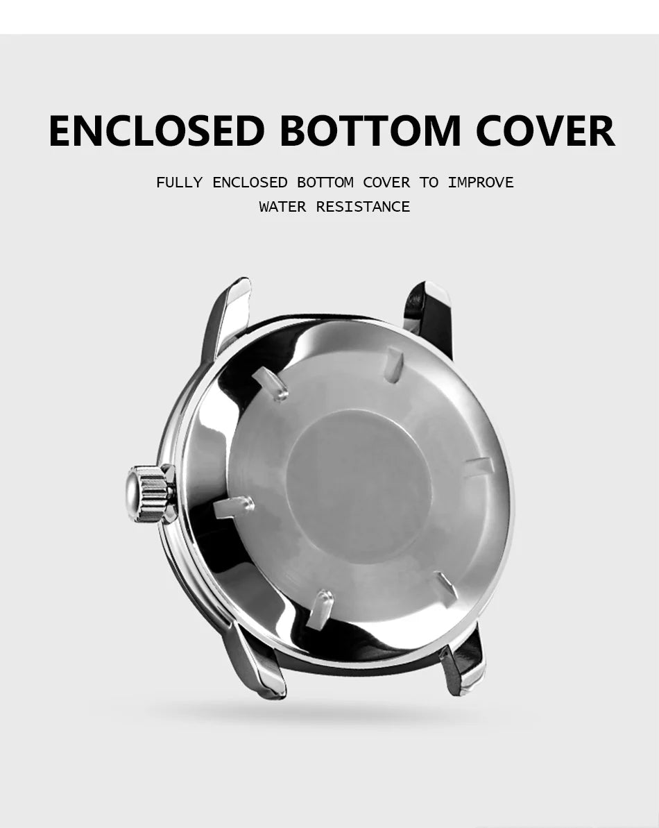 Men's Classic Black / Blue Dial Luminous Automatic Seagull or ST1612 2813 Sports Mechanical Watch AAA High Quality 40mm