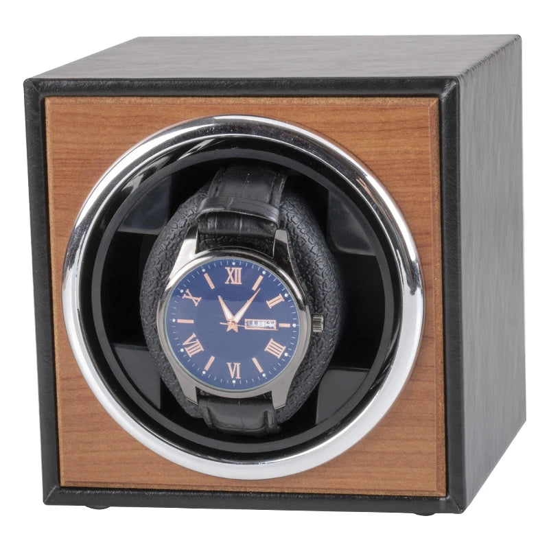 Watch Winder For Automatic Watches New Version 4+6 Wooden Watch Accessories Box Storage Collector High Quality Vertical Shaker