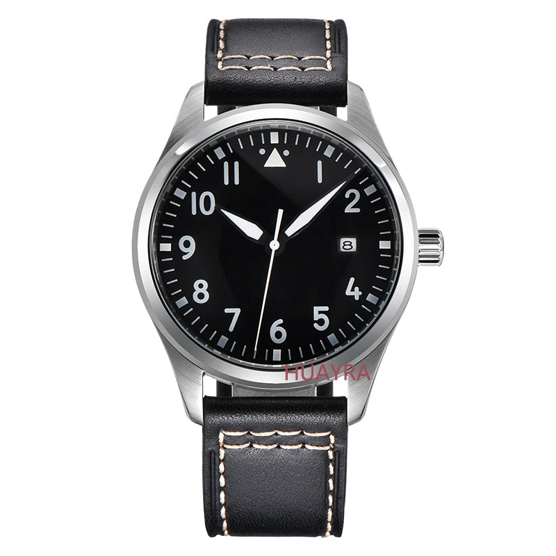 Men's Classic Black / Blue Dial Luminous Automatic Seagull or ST1612 2813 Sports Mechanical Watch AAA High Quality 40mm