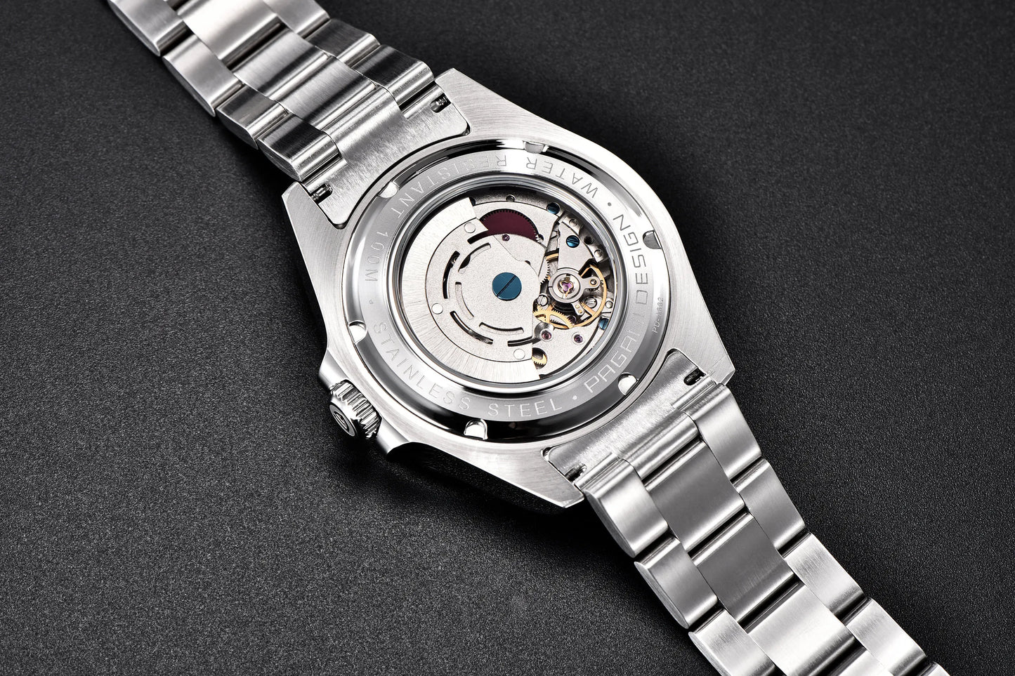 2024 PAGANI Design New Men's Automatic Mechanical Watches GMT Watch 42mm Sapphire Stainless Steel Waterproof Watch Reloj Hombre