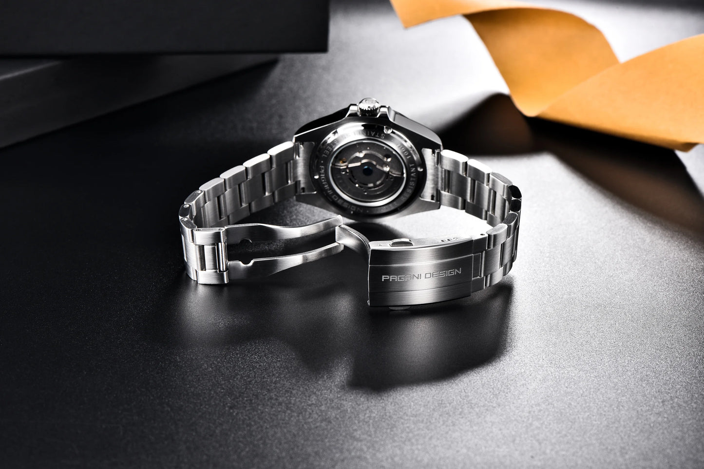 2024 PAGANI Design New Men's Automatic Mechanical Watches GMT Watch 42mm Sapphire Stainless Steel Waterproof Watch Reloj Hombre