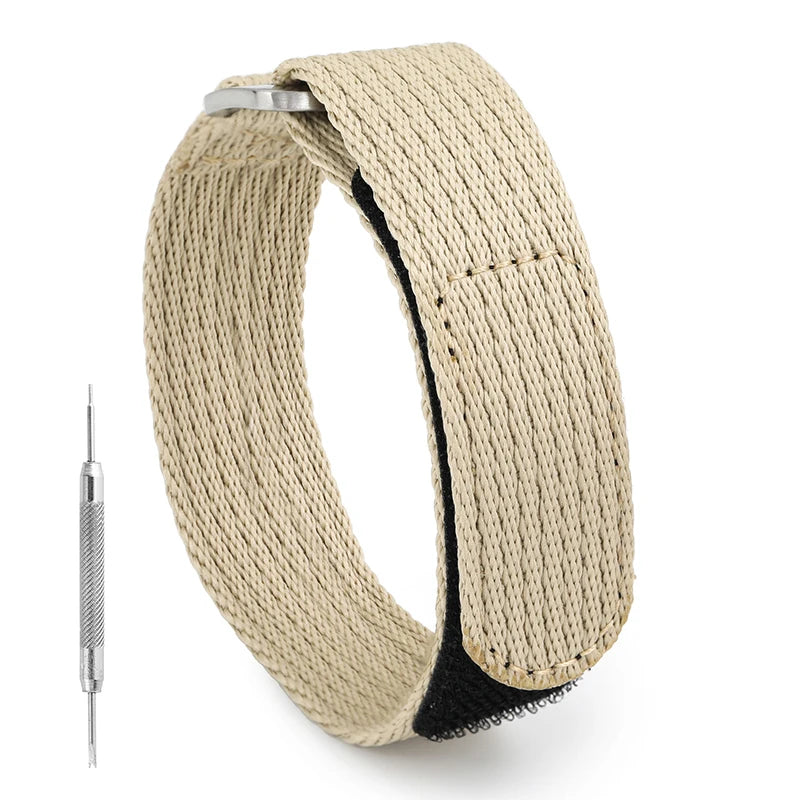 Nylon Watch Strap 20mm 22mm Sports Fabric Wristband Belt Universal Replacement Sport Watch Bands Wristwatch Bracelet