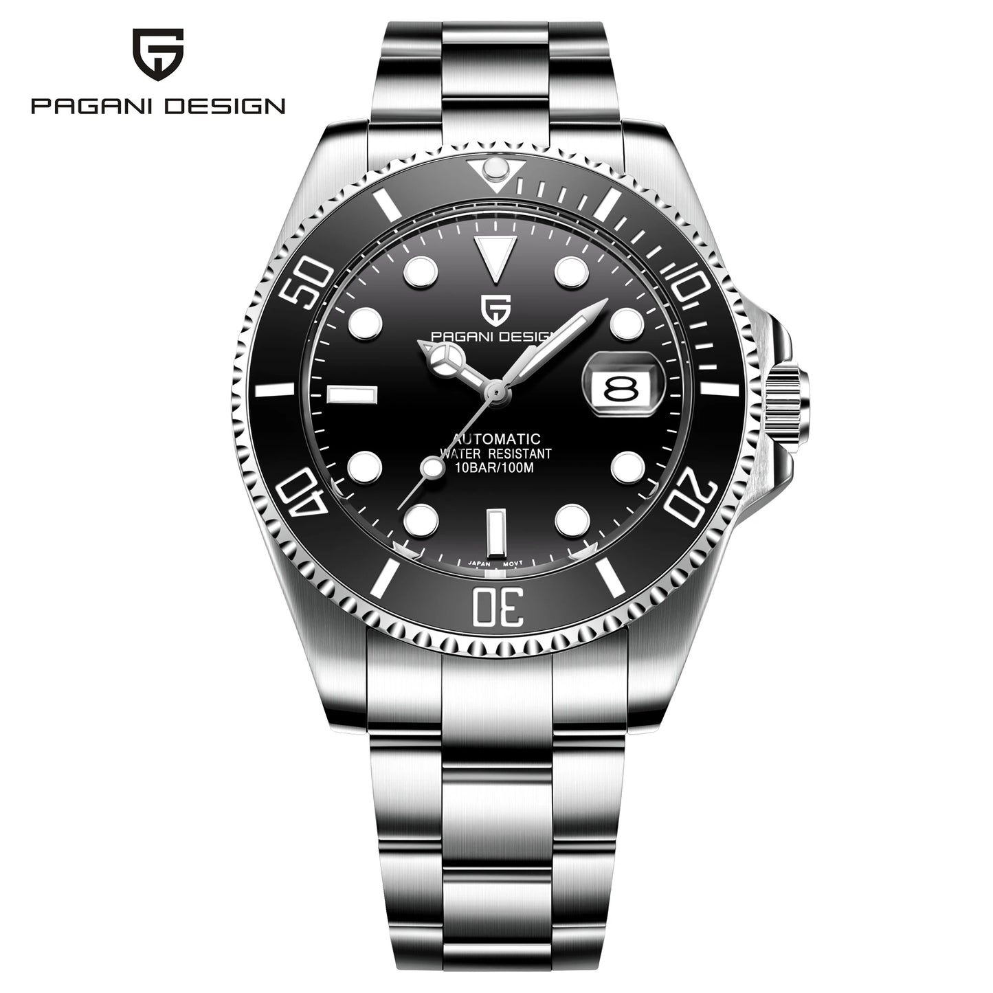 Pagani Design 2025 Men's Watches Automatic Self-Winding Watch For Man Luxury Mechanical Wristwatch Fashion Sapphire Glass Dial