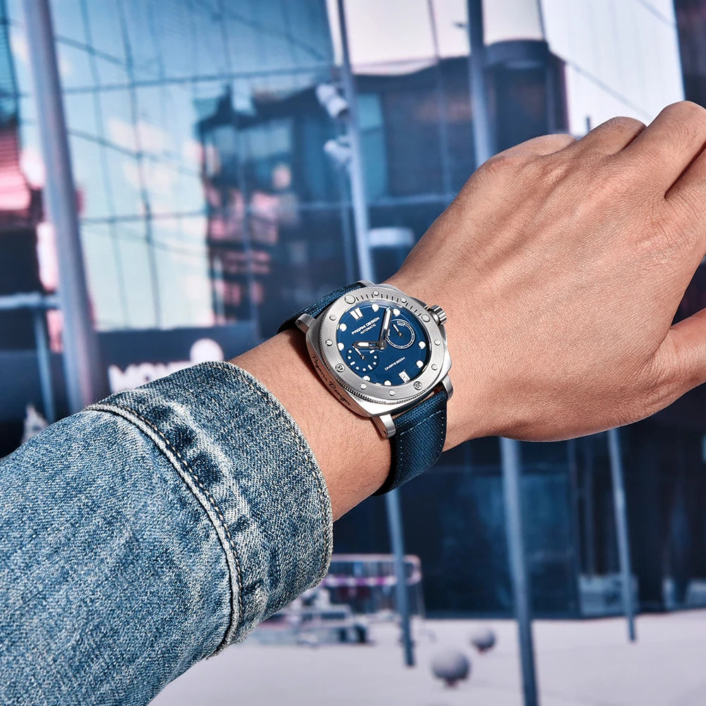 2023 PAGANI DESIGN New Men Mechanical Watch Luxury Sapphire Glass Automatic Watch 200M Waterproof Stainless Steel Watch for Men