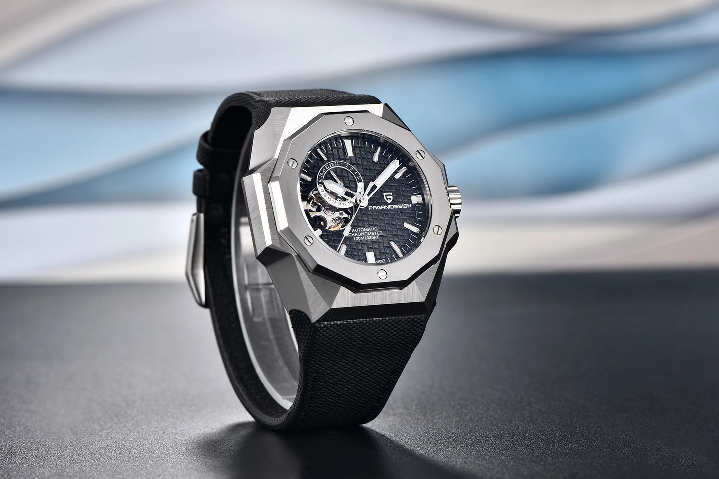 2024 New PAGANI DESIGN Automatic Watch For Men Mechanical Wristwatch NH39A Movt Stainless Steel Sapphire Glass Waterproof Clock
