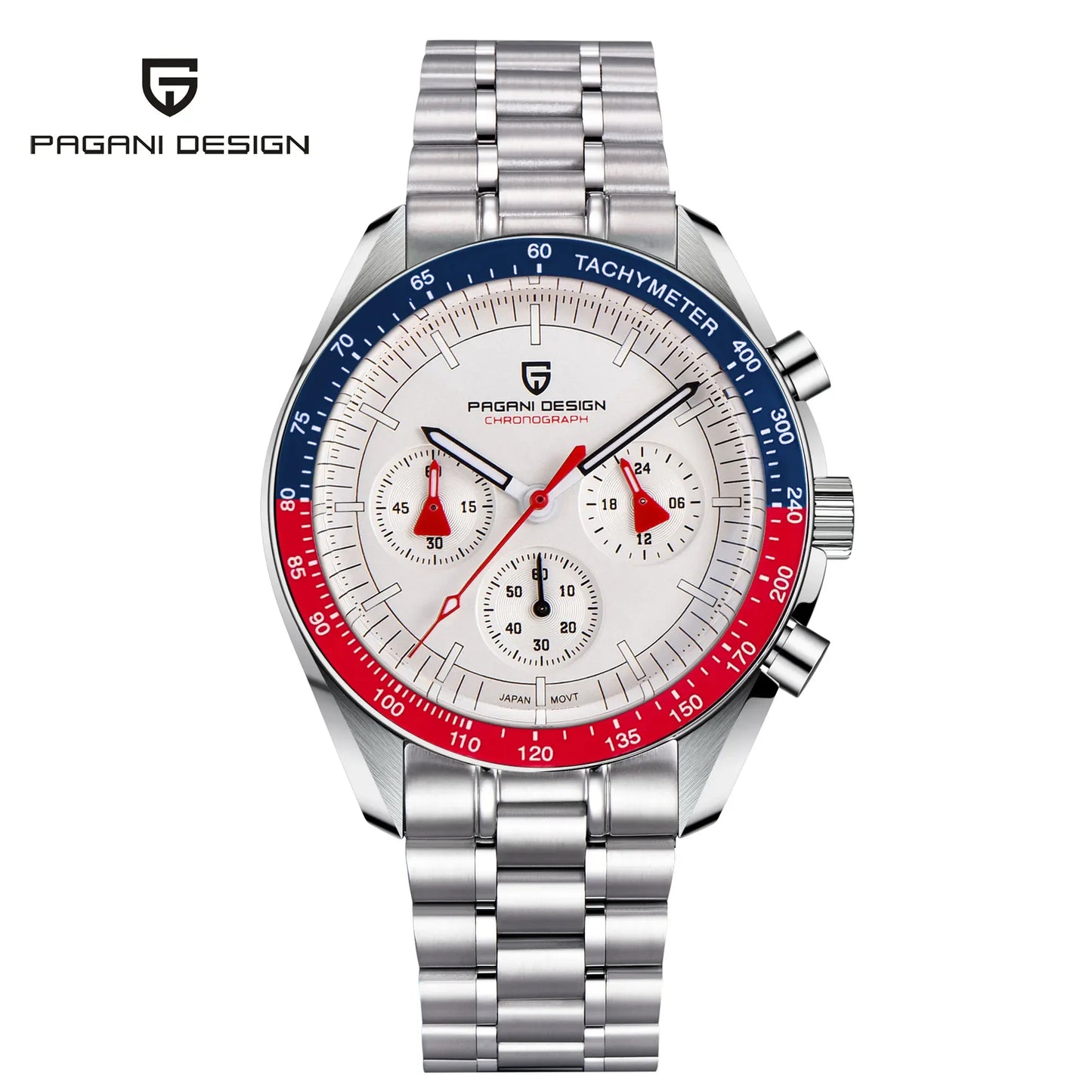 PAGANI DESIGN 2025 New AK Project Men's Watches Luxury Quartz Wrist Watch For Men AR Sapphire Speed Chronograph Automatic Date