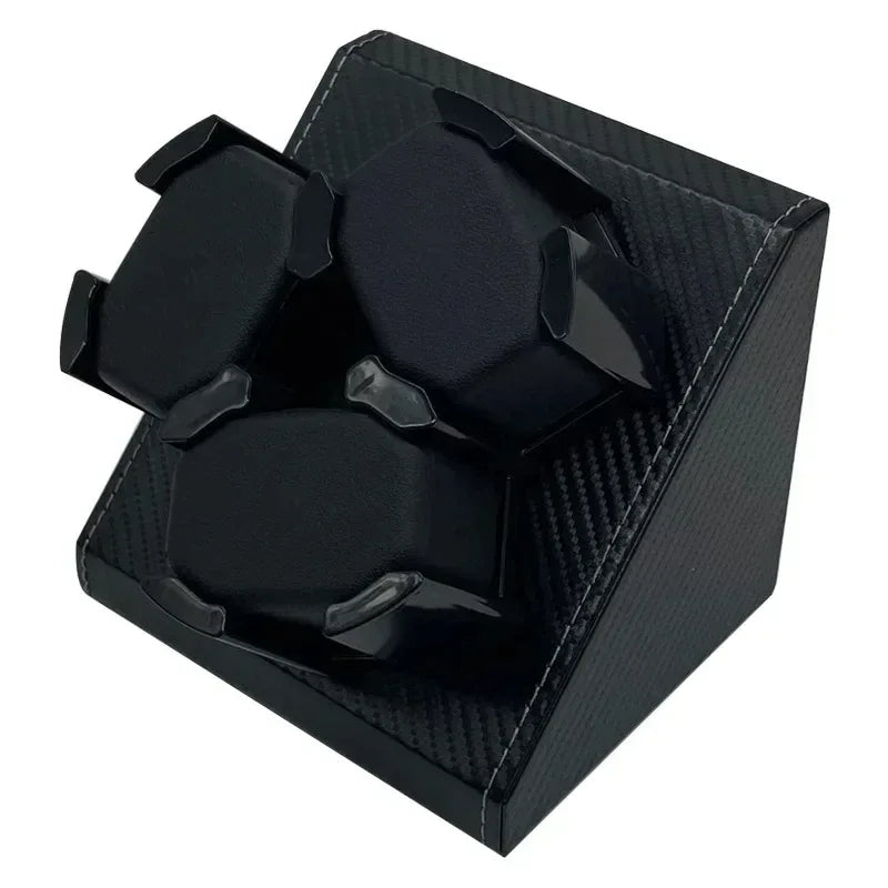 Watch Winder for Automatic Watches Box 3 Watches PU Leather Rotating Storage Display Automatic Winding Universal USB Power 5V1A