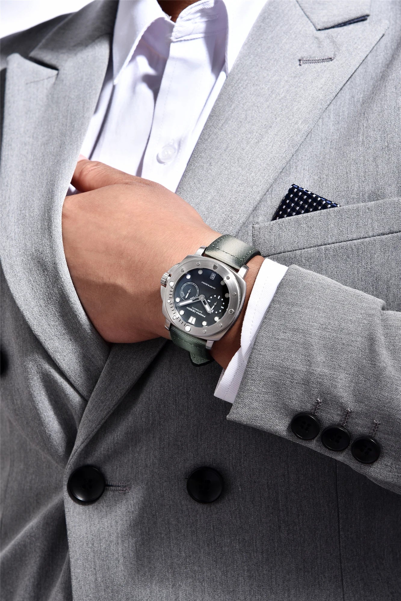 2023 PAGANI DESIGN New Men Mechanical Watch Luxury Sapphire Glass Automatic Watch 200M Waterproof Stainless Steel Watch for Men