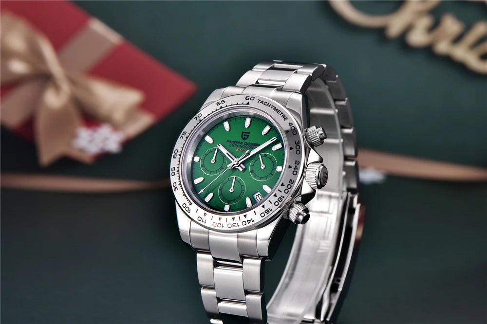 PAGANI DESIGN V2 40MM Luxury Men's Watches Top Brand Men's Sports Quartz Watches Sapphire Glass Automatic Date Speed Chronograph