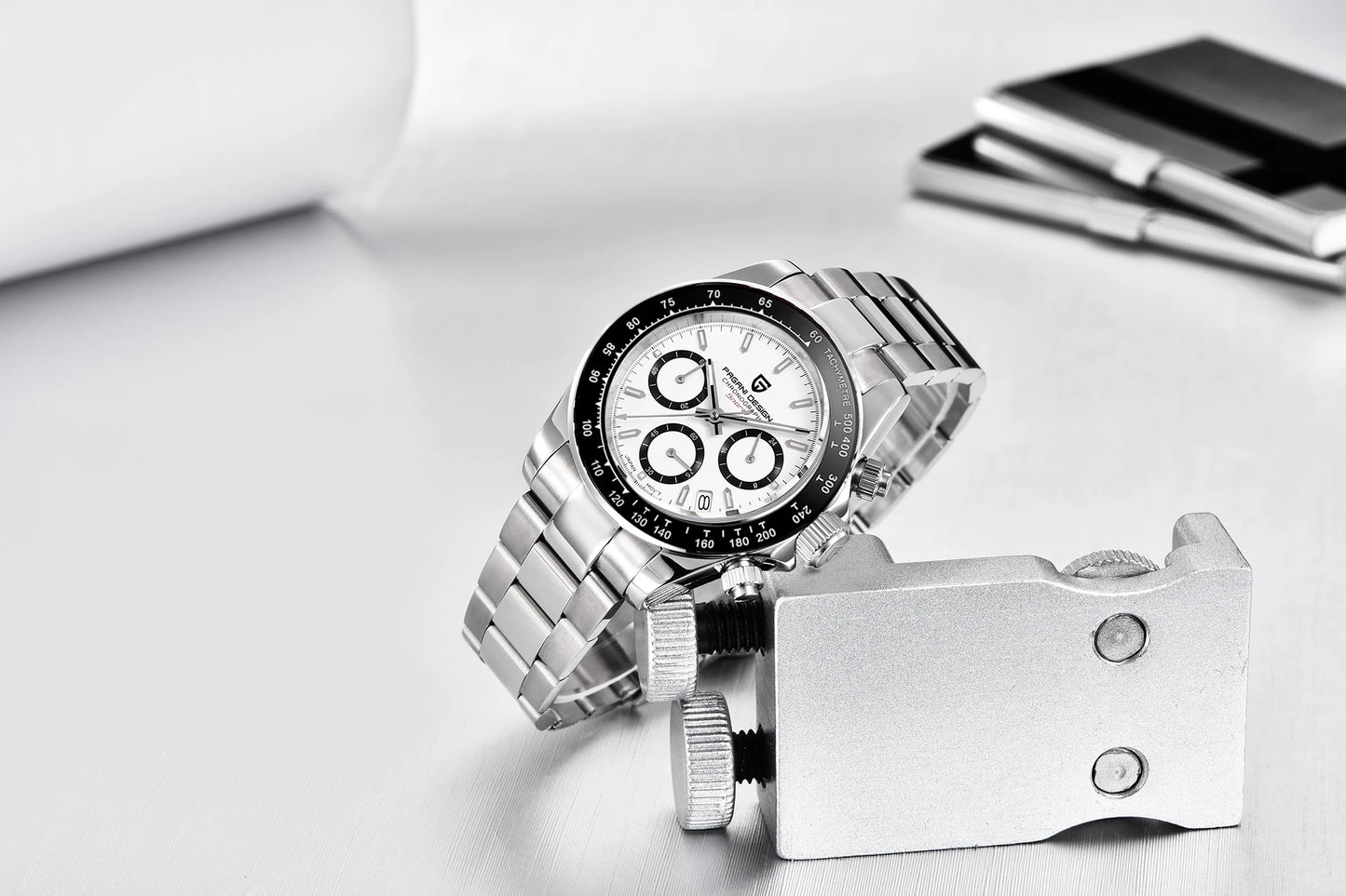 Men's Watch PAGANI DESIGN New Chronograph Quartz Watches For Man Luxury Sapphire Mirror Watches Complete Calendar Men Clock Gift