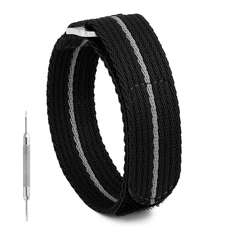 Nylon Watch Strap 20mm 22mm Sports Fabric Wristband Belt Universal Replacement Sport Watch Bands Wristwatch Bracelet