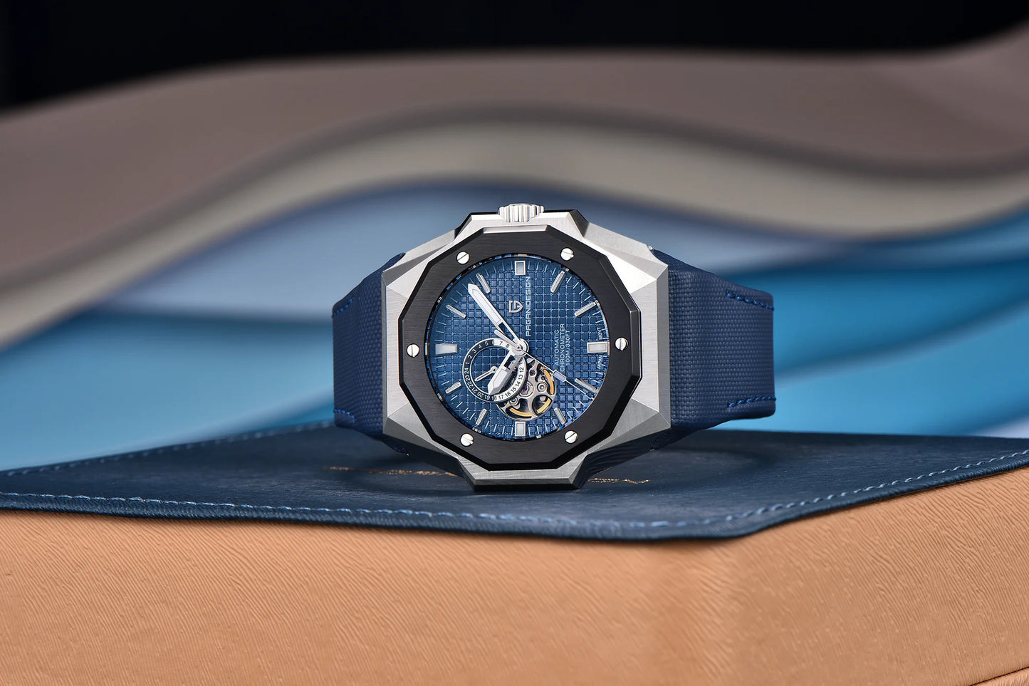 2024 New PAGANI DESIGN Automatic Watch For Men Mechanical Wristwatch NH39A Movt Stainless Steel Sapphire Glass Waterproof Clock