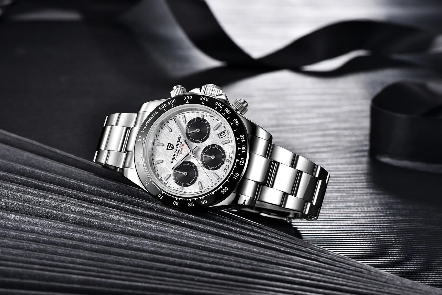 Men's Watch PAGANI DESIGN New Chronograph Quartz Watches For Man Luxury Sapphire Mirror Watches Complete Calendar Men Clock Gift