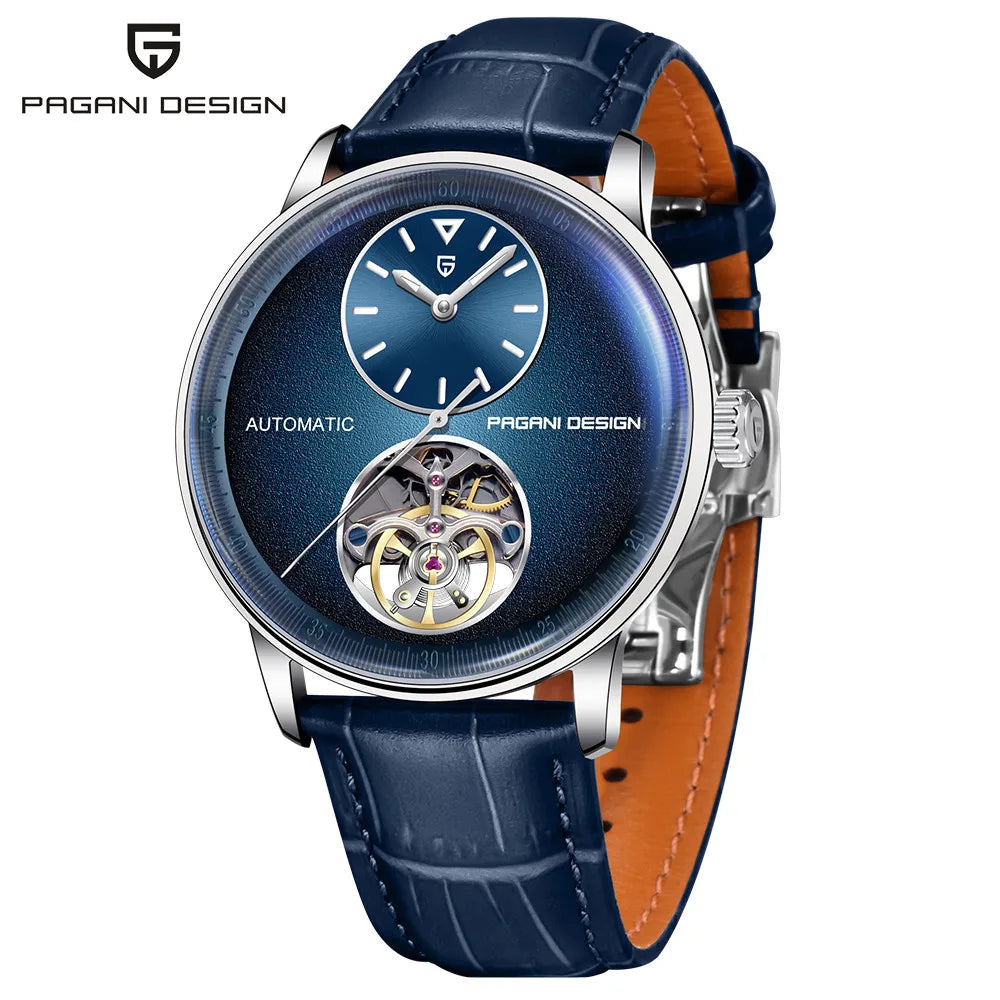 PAGANI DESING Watch 2025 New Simple Men Mechanical Watches Top Brand Business Waterproof 10Bar Leather Automatic Watch for Men