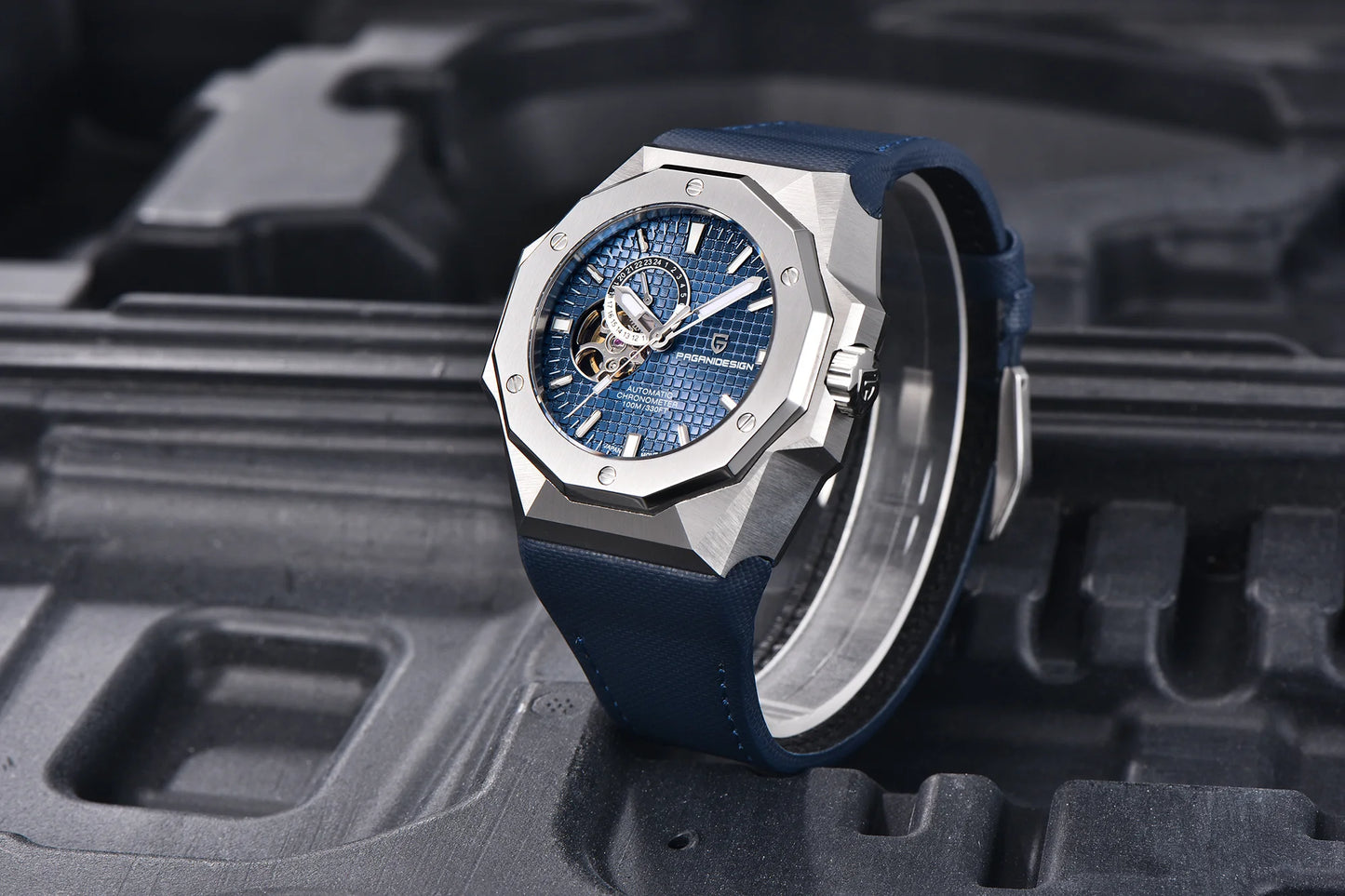 2024 New PAGANI DESIGN Automatic Watch For Men Mechanical Wristwatch NH39A Movt Stainless Steel Sapphire Glass Waterproof Clock