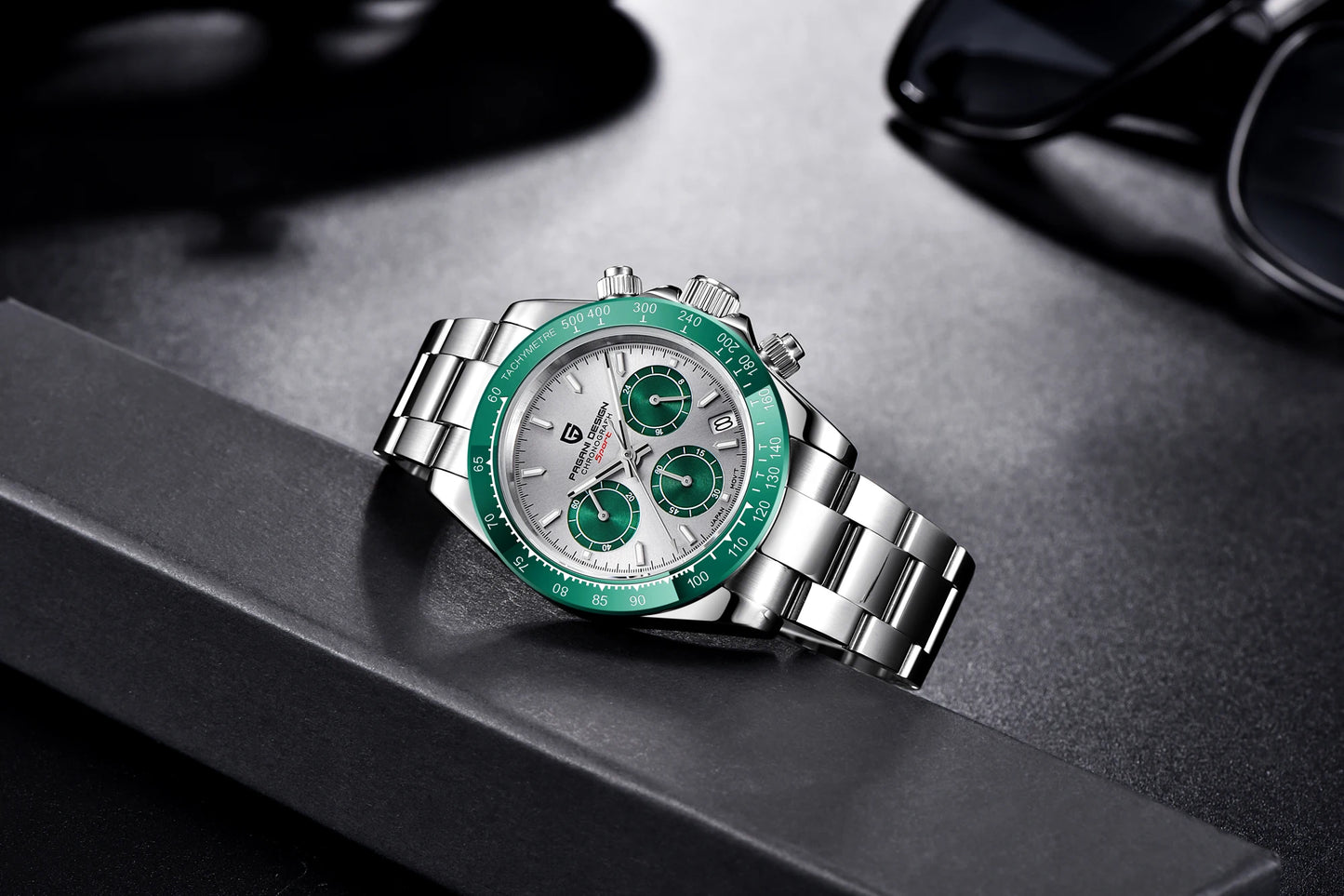 Men's Watch PAGANI DESIGN New Chronograph Quartz Watches For Man Luxury Sapphire Mirror Watches Complete Calendar Men Clock Gift