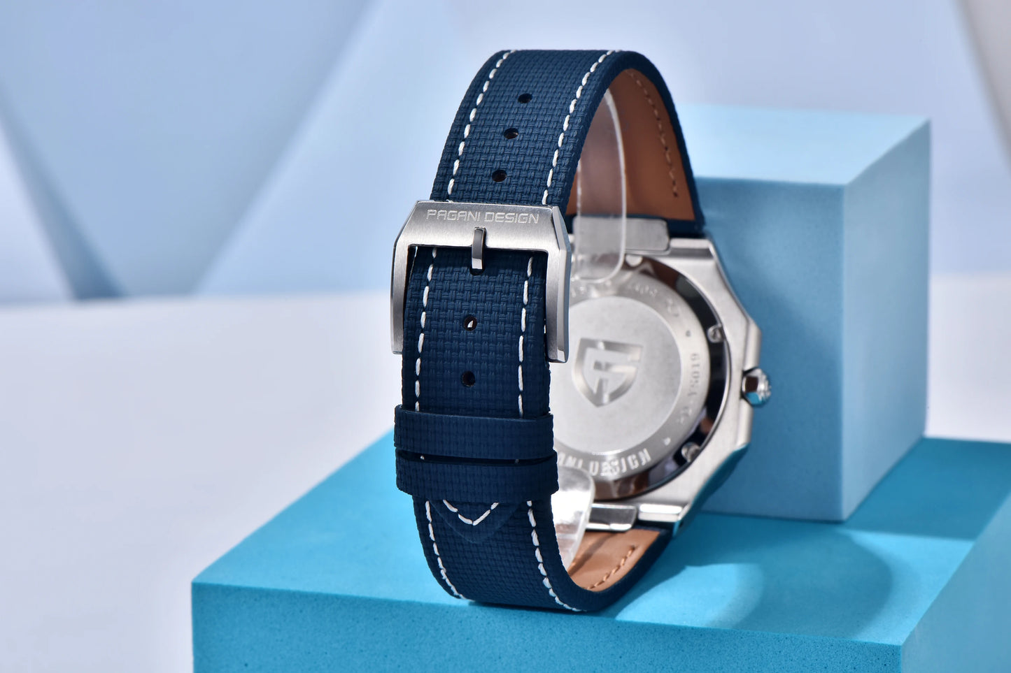 PAGANI DESIGN 2025 watch men's luxury retro quartz men's watch stainless steel sapphire crystal TMI VH31 movement 50m waterproof