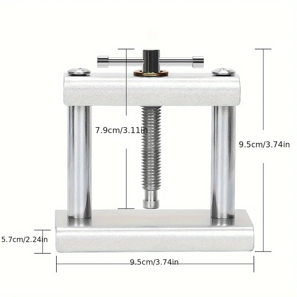 12pcs/18pcs Watch Tools Repair Professional Back Cover Presser Set Metal Watchmaker Maintenance Tools For Closing Cover
