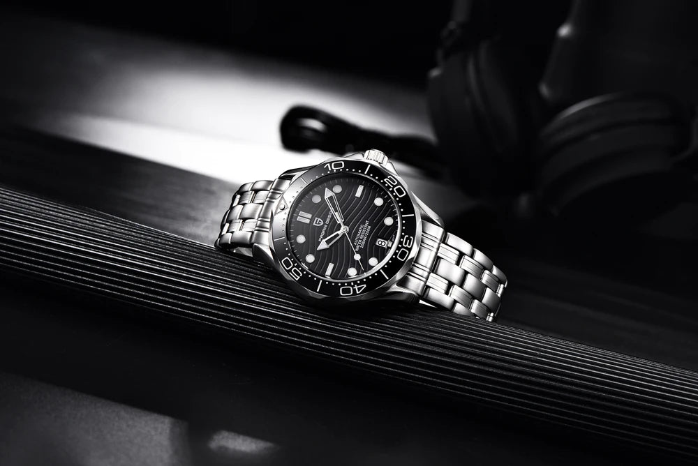 PAGANI DESIGN Men's Watches with Gift Box 2025 New Luxury Automatic Watch Mechanical Wristwatches Sapphire Ceramic Bezel Clocks
