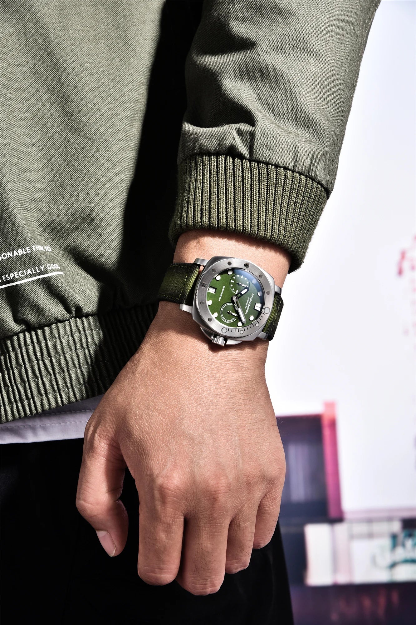 2023 PAGANI DESIGN New Men Mechanical Watch Luxury Sapphire Glass Automatic Watch 200M Waterproof Stainless Steel Watch for Men