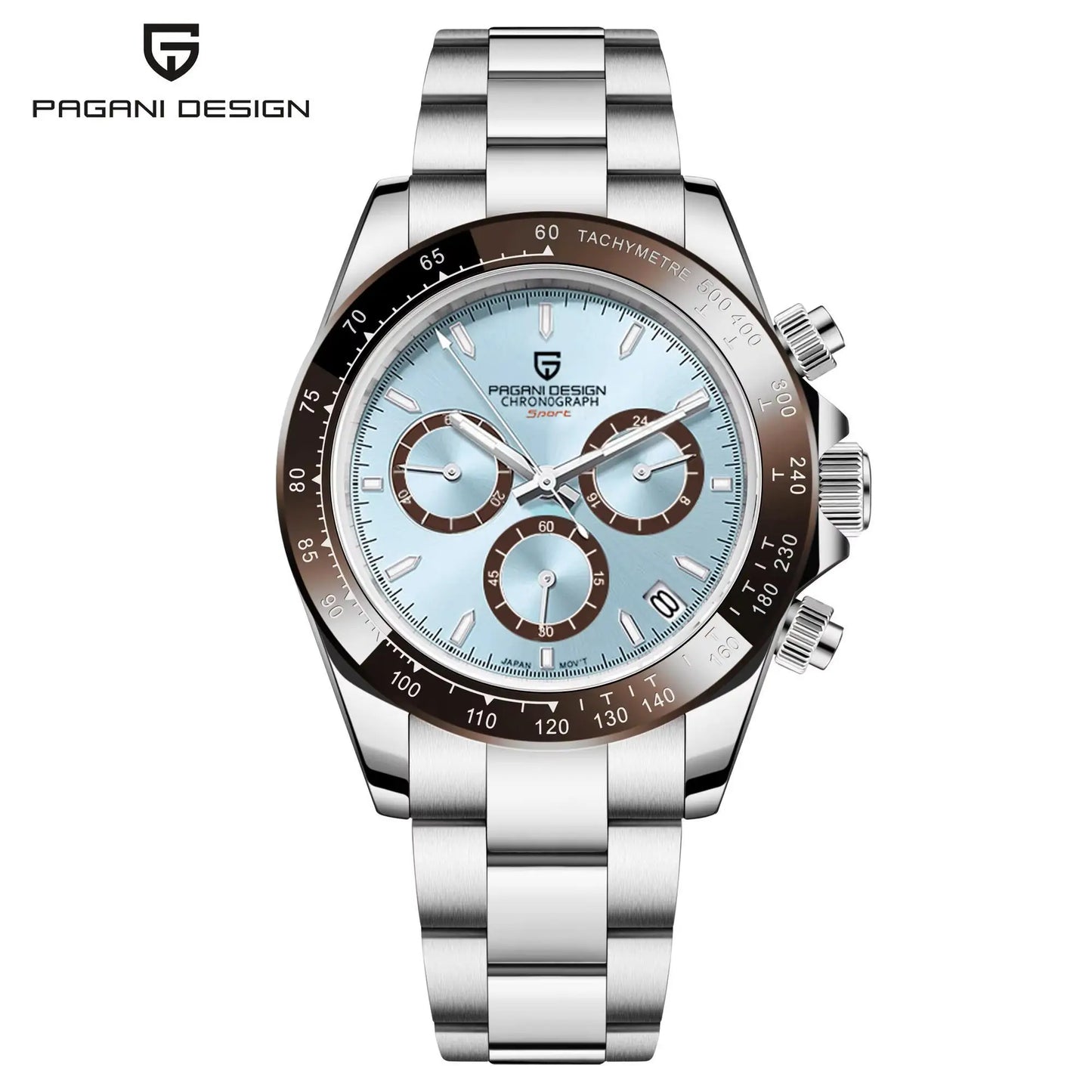Men's Watch PAGANI DESIGN New Chronograph Quartz Watches For Man Luxury Sapphire Mirror Watches Complete Calendar Men Clock Gift