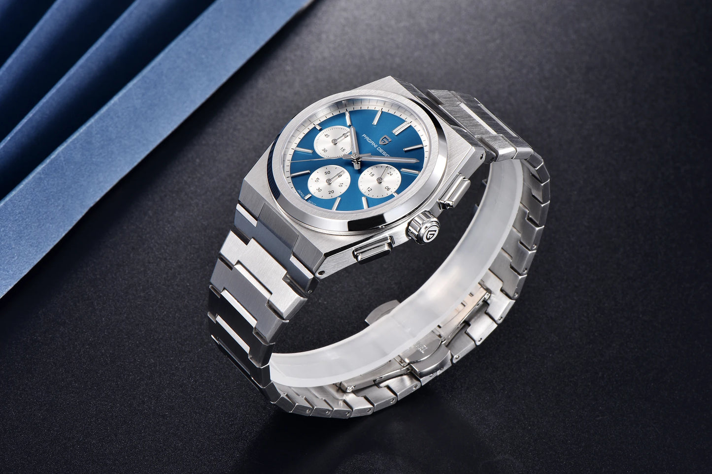 PAGANI DESIGN 2024 New Men Watches Quartz Business Watches VK63 Mens Clock Top Brand Luxury Watch Men Chronograph Watch for Men